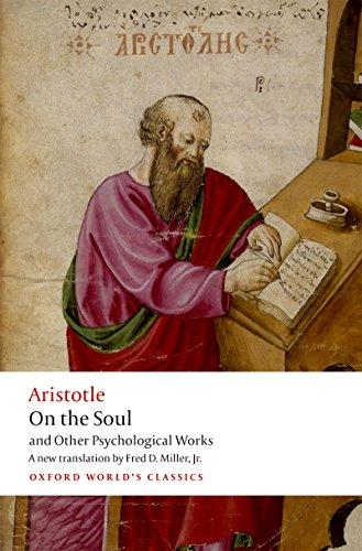 On the Soul: and Other Psychological works (Oxford World's Classics) Cover