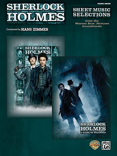 Sherlock Holmes -- Sheet Music Selections from the Warner Bros. Pictures Soundtracks: Sherlock Holmes and Sherlock Holmes - A Game of Shadows Cover