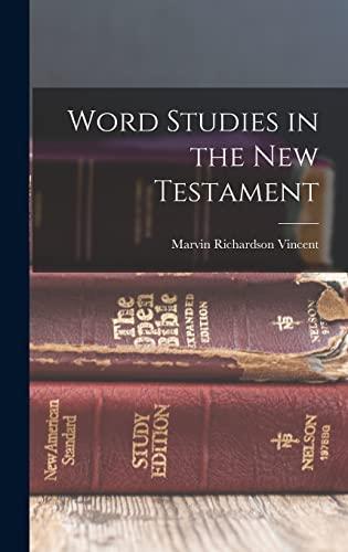 Word Studies in the New Testament Cover