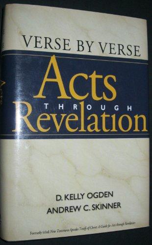 Verse by Verse: Acts Through Revelation Cover