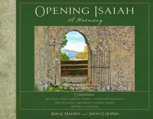 Opening Isaiah: A Harmony Cover