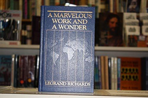 A Marvelous Work and a Wonder Cover