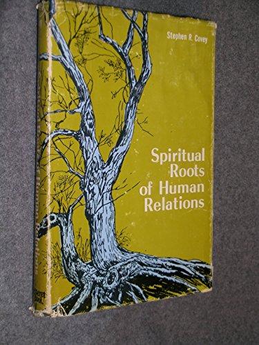 Spiritual roots of human relations, Cover