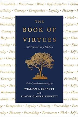 The Book of Virtues: 30th Anniversary Edition Cover