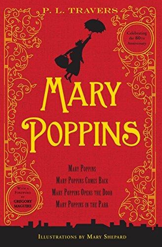 Mary Poppins: Mary Poppins, Mary Poppins Comes Back, Mary Poppins Opens the Door, and Mary Poppins in the Park Cover