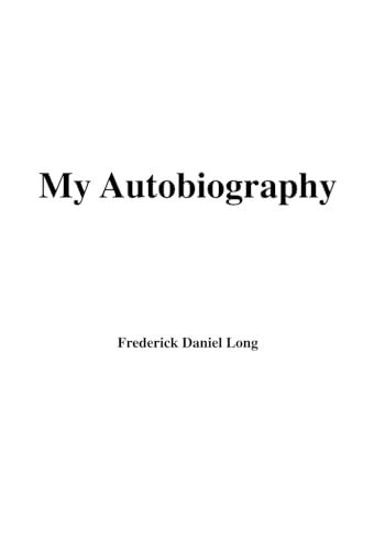 My Autobiography Cover