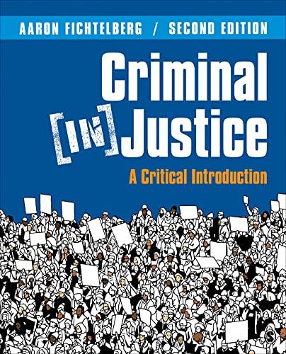 Criminal (In)Justice: A Critical Introduction Cover