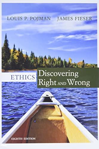Ethics: Discovering Right and Wrong Cover