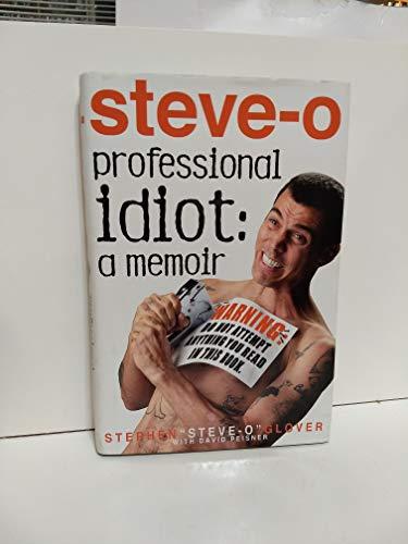 Professional Idiot: A Memoir Cover