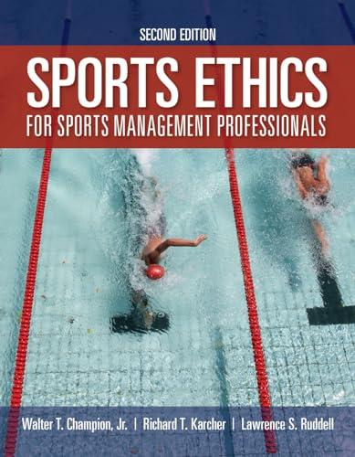 Sports Ethics for Sports Management Professionals Cover