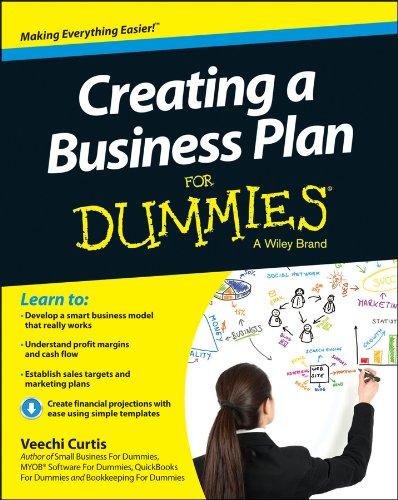 Creating a Business Plan For Dummies Cover