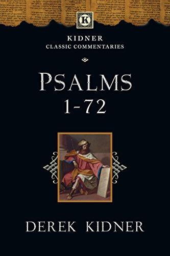 Psalms 1-72 (Kidner Classic Commentaries) Cover