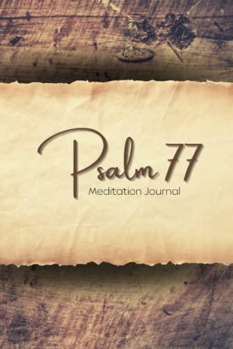 Psalm 77 Journal Cover