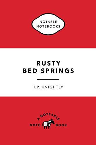 Rusty Bed Springs Notebook: A fun 120-page blank notebook with a fake cover cover