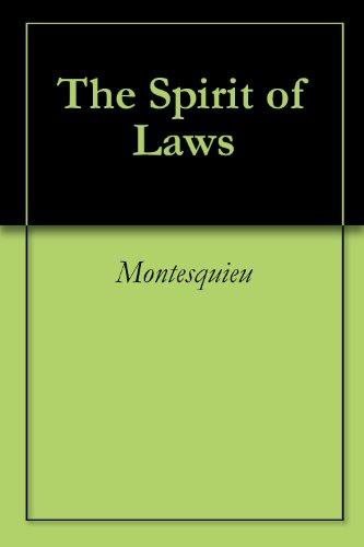 The Spirit of Laws Cover