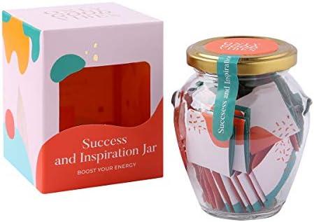 Success and Inspiration Jar gives positive boost and motivates you, your friends and others that you care for every day. It’s a gift for any occasion Cover
