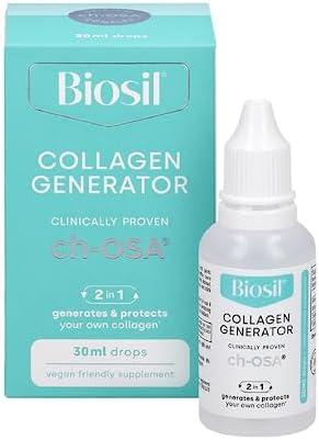 Biosil Drops - 1 fl oz - with Patented ch-OSA Complex - Increase Collagen Production for Beautiful Hair, Skin & Nails - GMO Free - 120 Servings, 0.14 pounds Cover