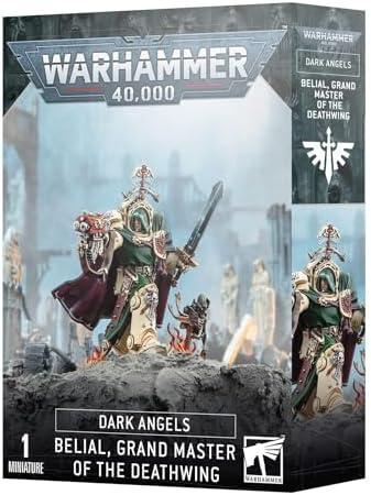Warhammer Games Workshop 40,000 - Dark Angels: Belial Grand Master of The Deathwing, Black Cover