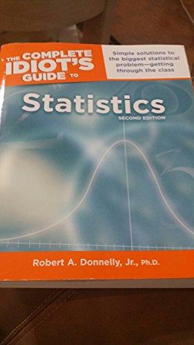 The Complete Idiot's Guide to Statistics, 2nd Edition Cover