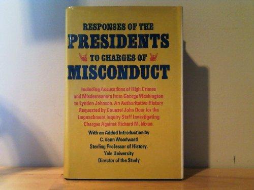 Responses of the Presidents to Charges of Misconduct Cover