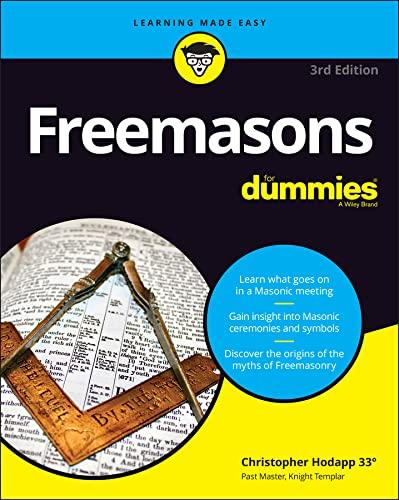 Freemasons For Dummies Cover