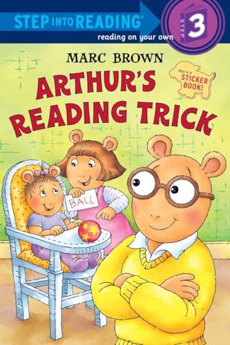 Arthur's Reading Trick (Step into Reading) Cover