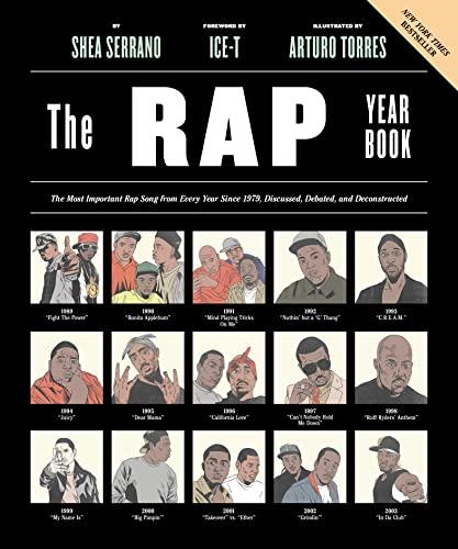The Rap Year Book: The Most Important Rap Song From Every Year Since 1979, Discussed, Debated, and Deconstructed Cover