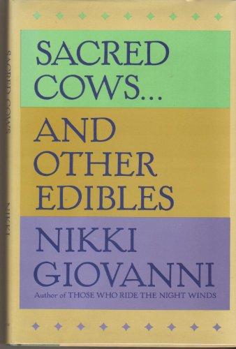 Sacred Cows and Other Edibles Cover