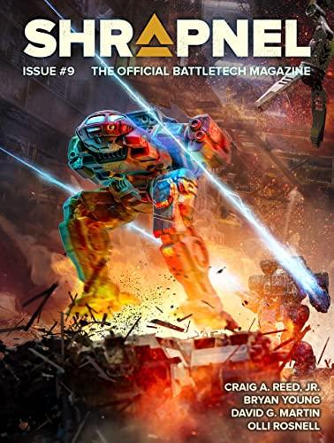 BattleTech: Shrapnel, Issue #9 (The Official BattleTech Magazine) Cover