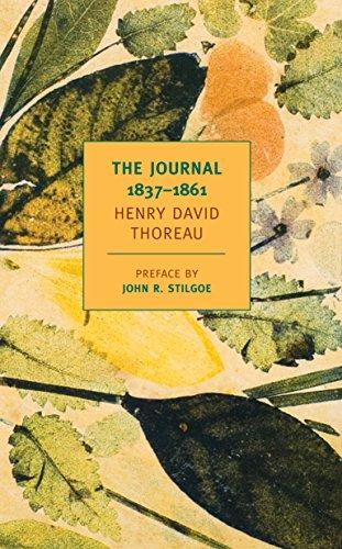 The Journal of Henry David Thoreau, 1837-1861 (New York Review Books Classics) Cover