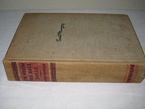 For Whom the Bells Toll (1st Edition, 1st Printing, "A" on copyright page) Cover