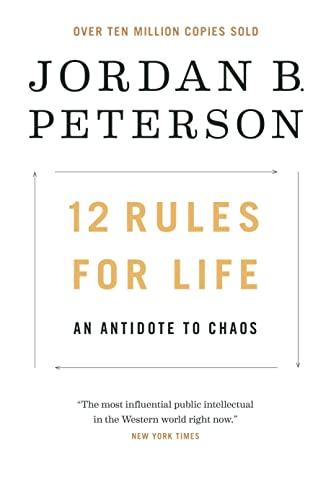 12 Rules for Life: An Antidote to Chaos Cover