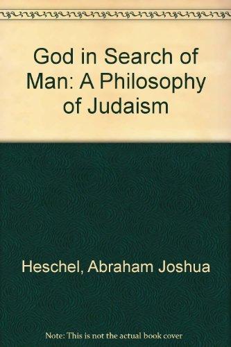 God in Search of Man: A Philosophy of Judaism Cover