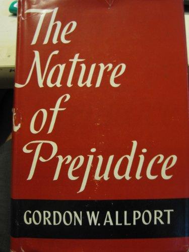 The nature of prejudice Cover