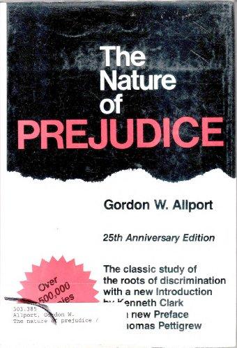 The Nature Of Prejudice Cover