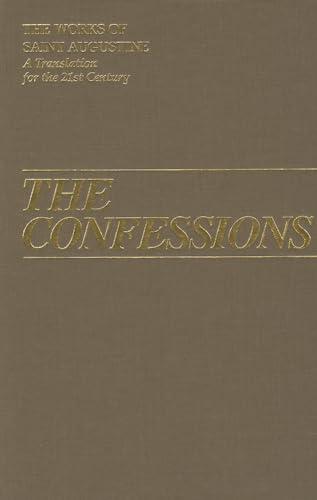 The Confessions (The Works of Saint Augustine: A Translation for the 21st Century) Cover