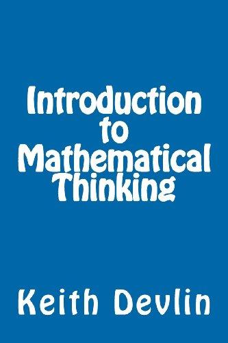 Introduction to Mathematical Thinking Cover