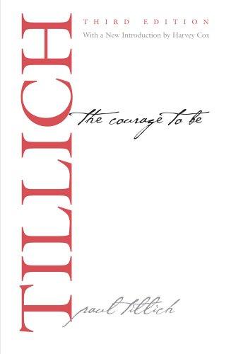 The Courage to Be (The Terry Lectures Series) Cover