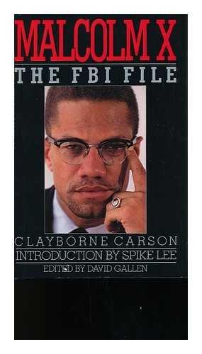 Malcolm X: The FBI File Cover