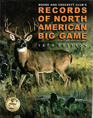 Records of North American Big Game Cover