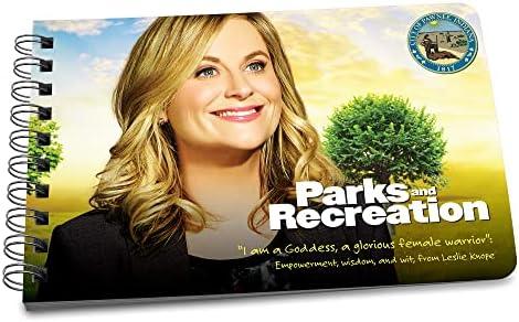 Papersalt Parks and Recreation Merchandise, Leslie Knope Quotes Book Cover