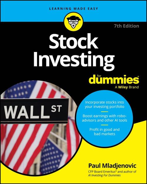 Stock Investing For Dummies cover