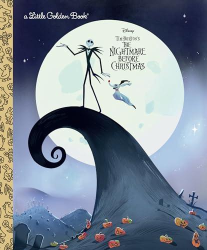 Tim Burton's The Nightmare Before Christmas (Disney) (Little Golden Book) Cover
