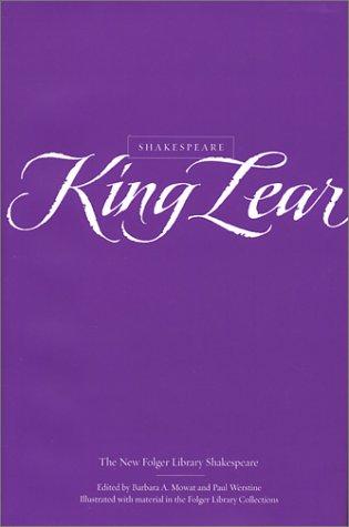 King Lear (The New Folger Library Shakespeare) cover
