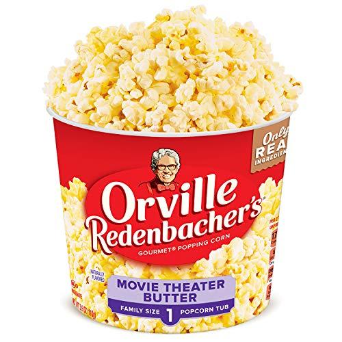 Orville Redenbacher’s Movie Theater Butter Popcorn Tub, 3.9 Ounce, Pack of 12 Cover