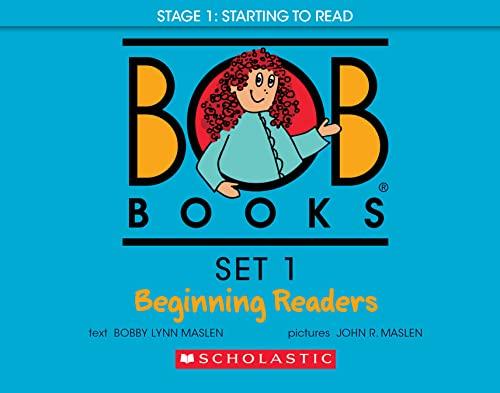 Bob Books - Set 1: Beginning Readers Hardcover Bind-up | Phonics, Ages 4 and up, Kindergarten (Stage 1: Starting to Read) Cover