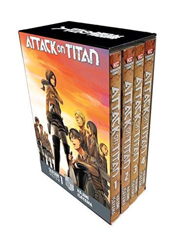 Attack on Titan Season 1 Part 1 Manga Box Set (Attack on Titan Manga Box Sets) Cover