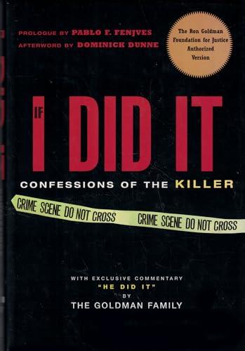 If I did it : Confessions of the Killer Cover