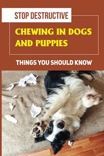 Stop Destructive Chewing In Dogs And Puppies: Things You Should Know: How To Prevent You Dogs From Destructive Chewing Cover