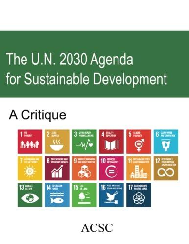 The U.N. 2030 Agenda for Sustainable Development: A Critique Cover